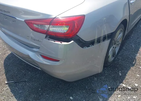 2014 Maserati Quattroporte S Q4 z USA, uszkodzony, nr VIN ZAM56RRAXE1116842